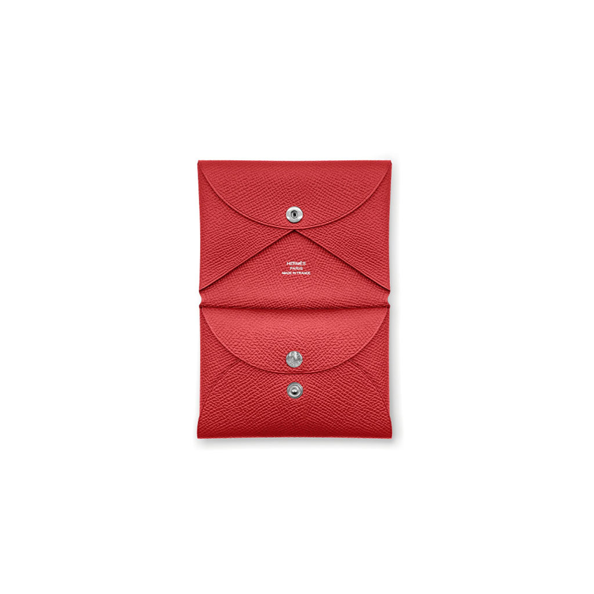 HERMÈS CALVI DUO  (10.5*7*1.3cm)